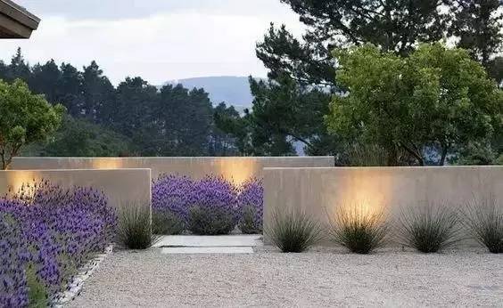 水泥墻樸素寂靜的美，庭院設(shè)計(jì)