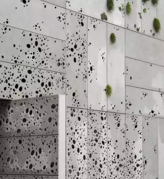 水泥墻樸素寂靜的美，庭院設(shè)計