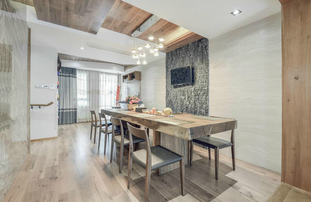 木色木香的居家空間裝修設(shè)計(jì)