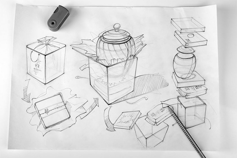 匠心啟航閱讀茶葉盒包裝設(shè)計