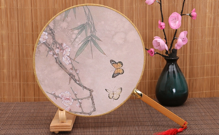 古風(fēng)系列圖案的匠心啟航閱讀復(fù)古團(tuán)扇