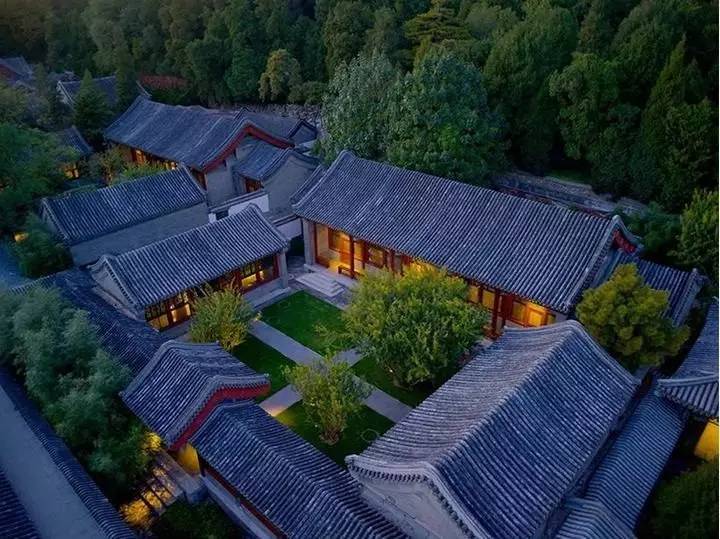 新中式建筑，安縵中式酒店