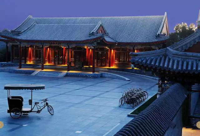 新中式建筑，安縵中式酒店