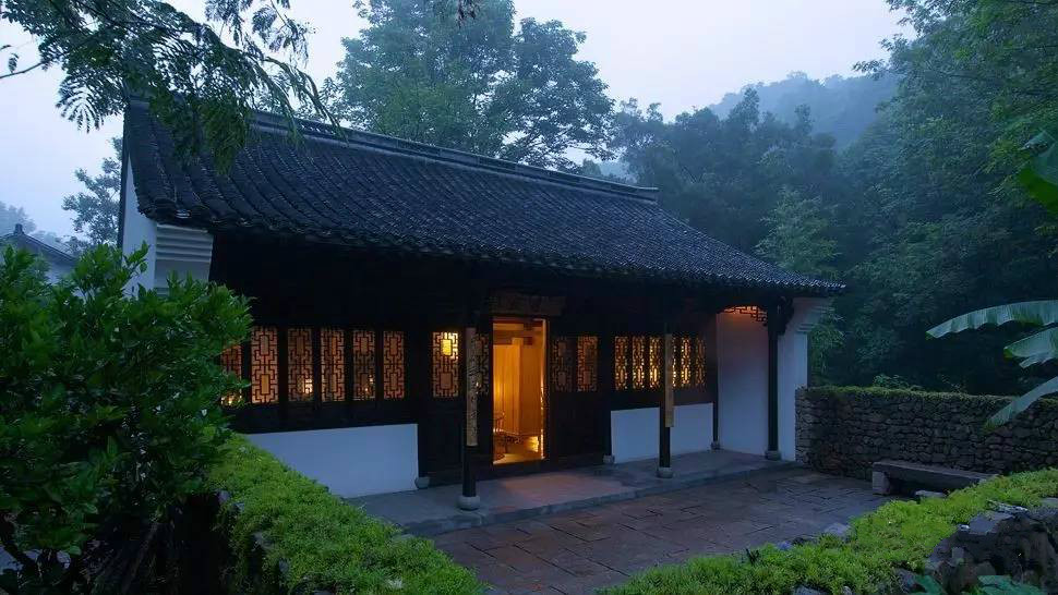 新中式建筑，安縵中式酒店