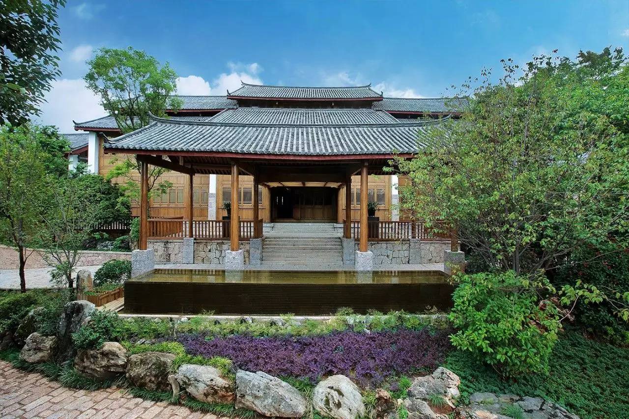 新中式建筑，安縵中式酒店