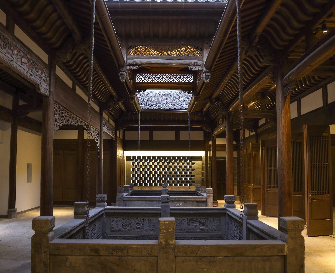 新中式建筑，安縵中式酒店