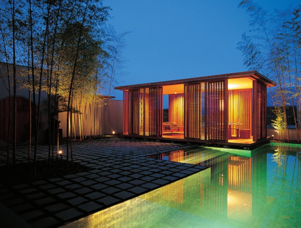 新中式建筑，涵碧樓中式酒店