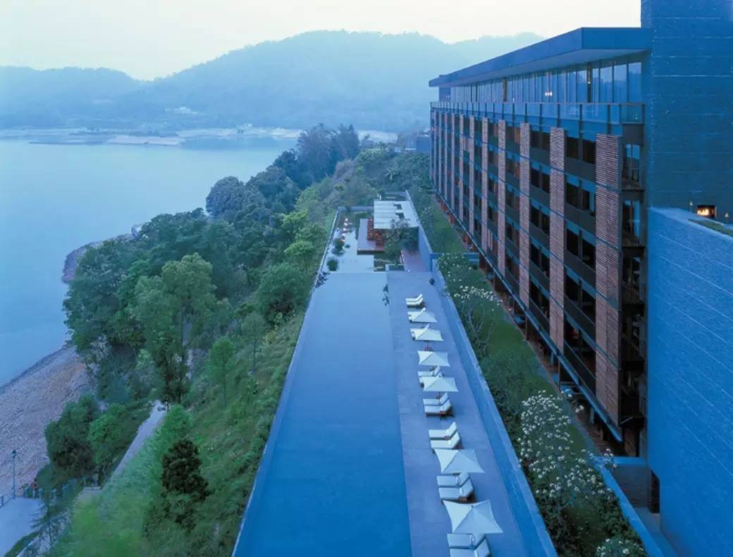 新中式建筑，涵碧樓中式酒店