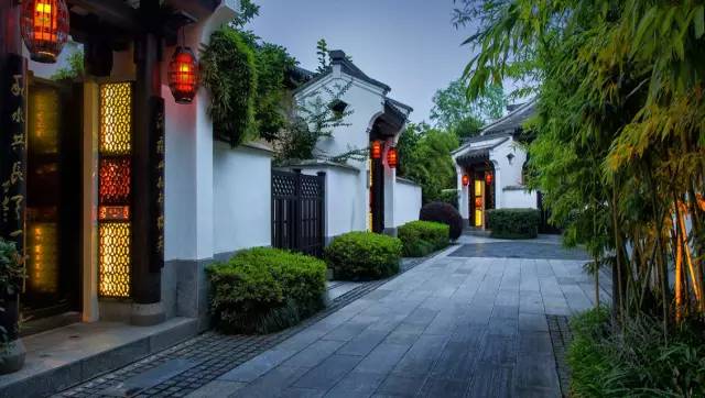 新中式建筑，悅榕莊中式酒店