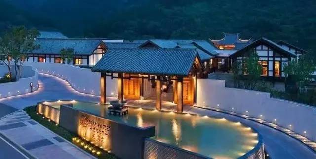 新中式建筑，悅榕莊中式酒店