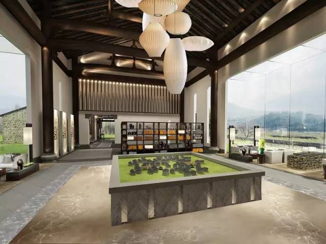 新中式建筑，悅榕莊中式酒店