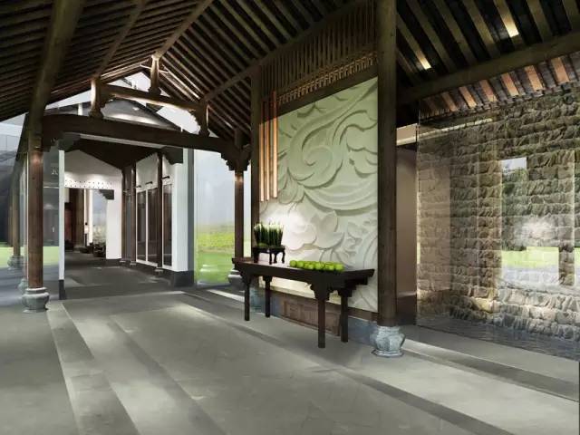 新中式建筑，悅榕莊中式酒店