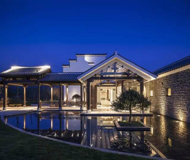 新中式建筑，悅榕莊中式酒店