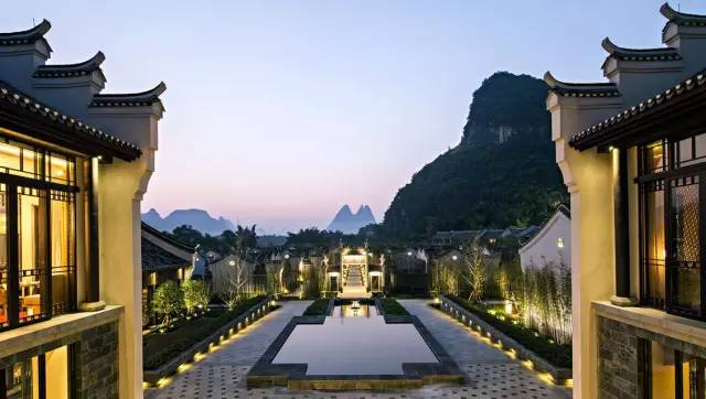 新中式建筑，悅榕莊中式酒店