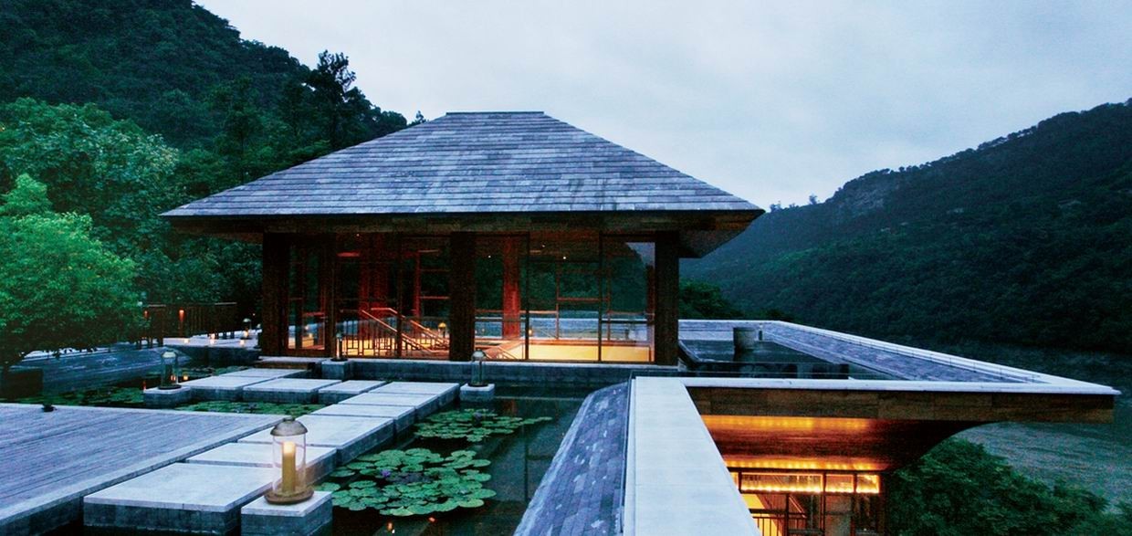 新中式建筑，柏聯(lián)中式酒店