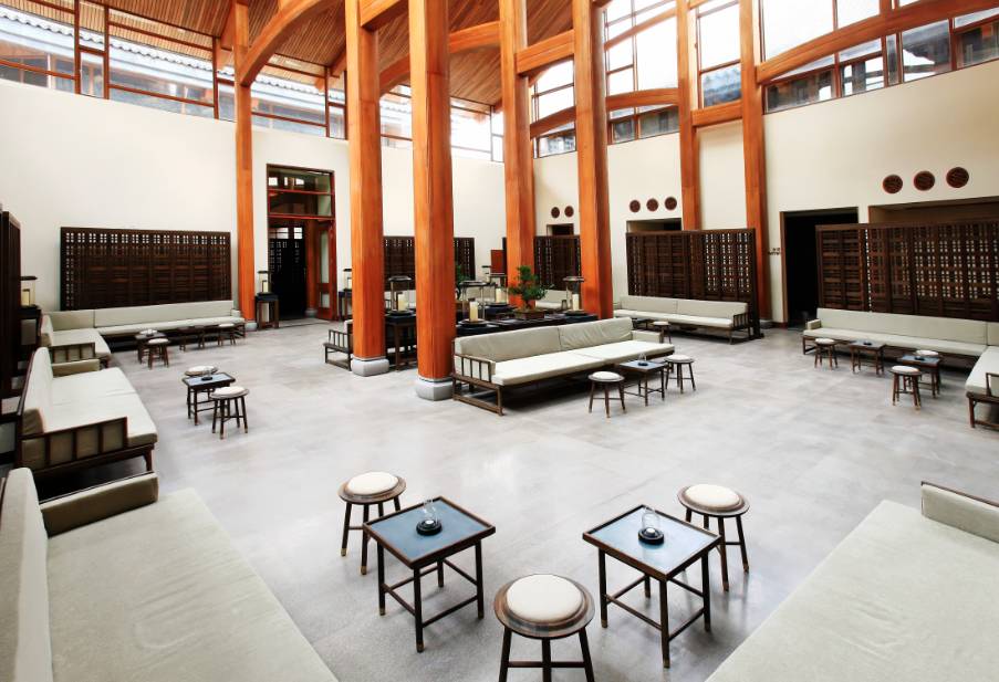 新中式建筑，柏聯(lián)中式酒店