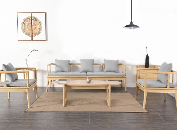 禪意中式沙發(fā)，新中式實木沙發(fā)