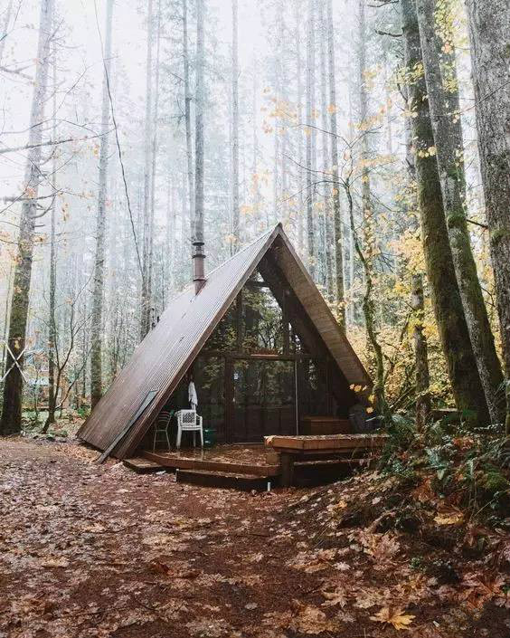 新中式建筑，創(chuàng)意三角屋