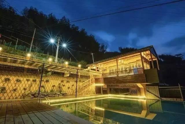 閑思居民宿，暢游在清涼山泉