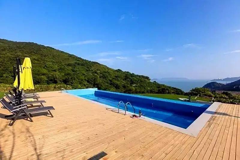 日出三舍，最美海岸線上的海景泳池