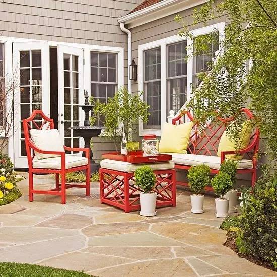 庭院設(shè)計，好的院子一定要配上好的家具