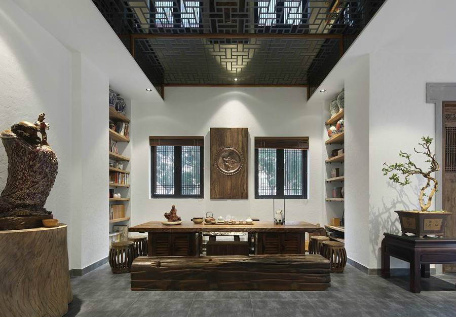 博韻軒會(huì)所設(shè)計(jì)，禪意東方靜以養(yǎng)性