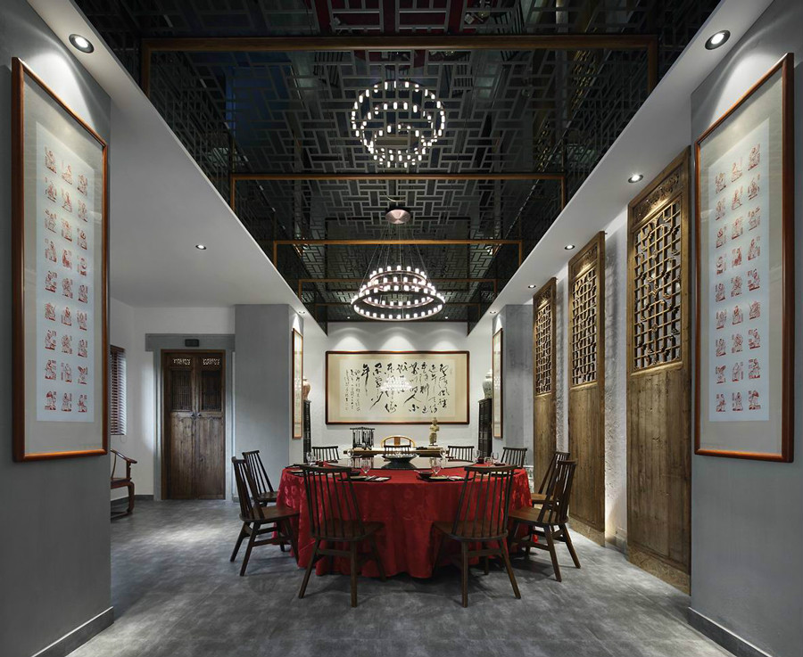 博韻軒會(huì)所設(shè)計(jì)，禪意東方靜以養(yǎng)性