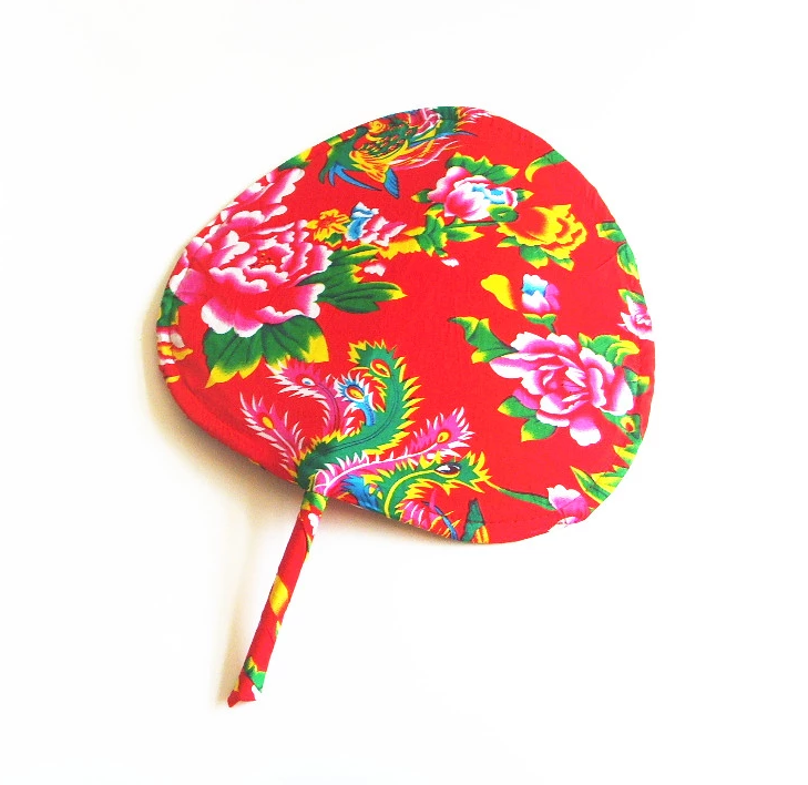 匠心啟航閱讀手工包布大蒲扇芭蕉團扇