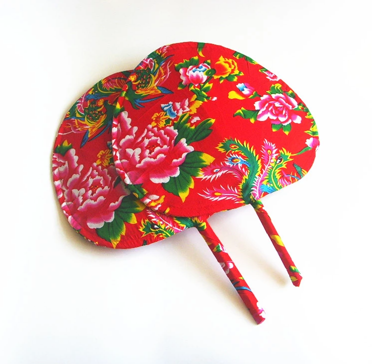 匠心啟航閱讀手工包布大蒲扇芭蕉團扇