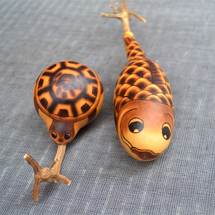 超可愛動物手工烙畫葫蘆工藝品