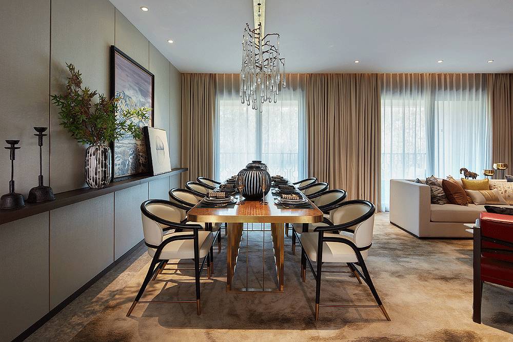 給你想要的理想生活，150㎡新中式樣板間