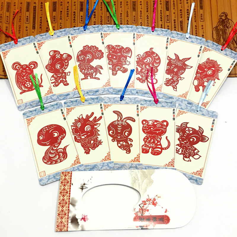 匠心啟航閱讀古典元素剪紙書簽設(shè)計(jì)