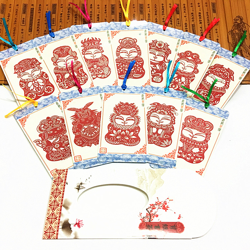 匠心啟航閱讀古典元素剪紙書簽設(shè)計(jì)