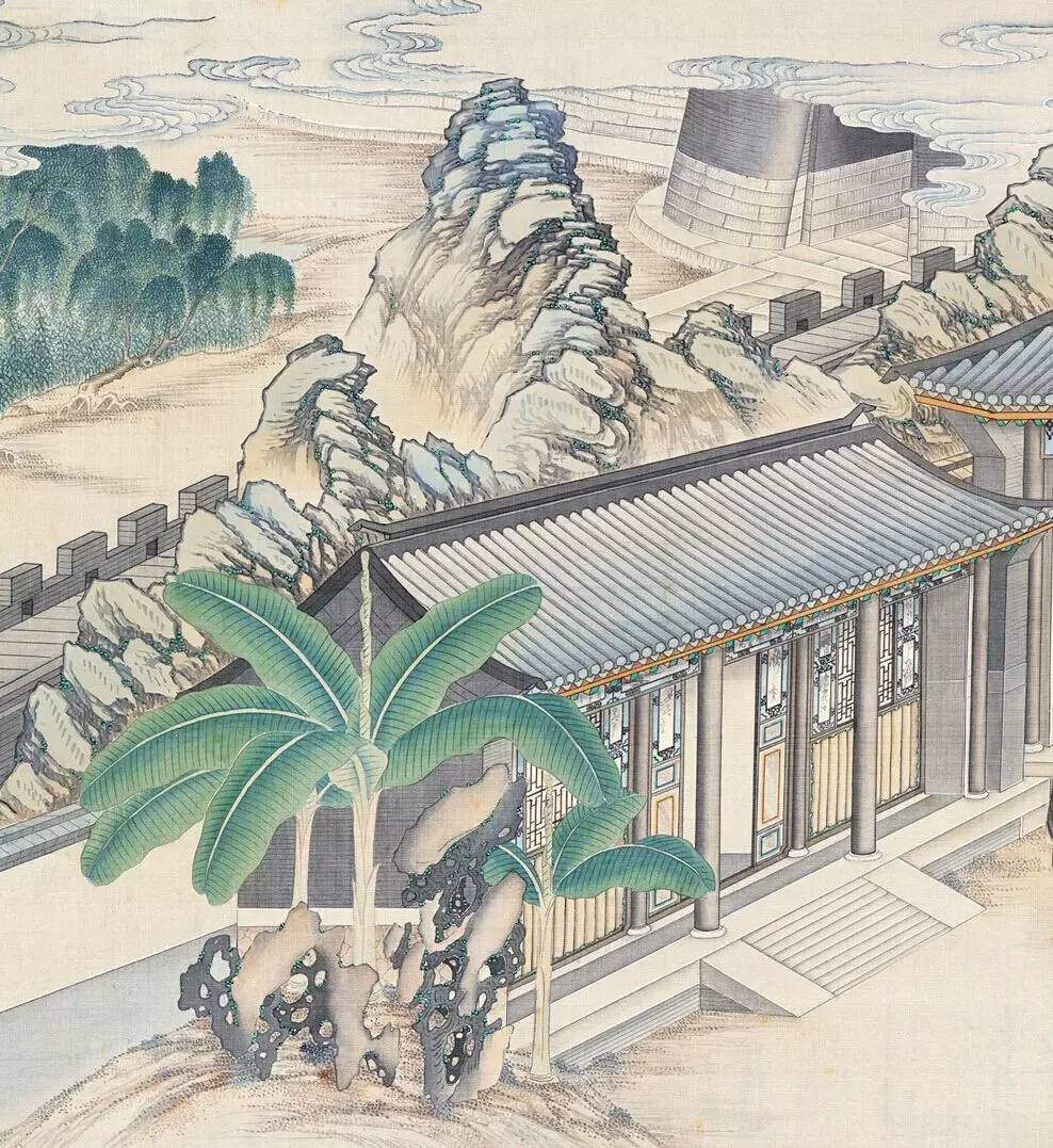 庭院深深，佳人依在