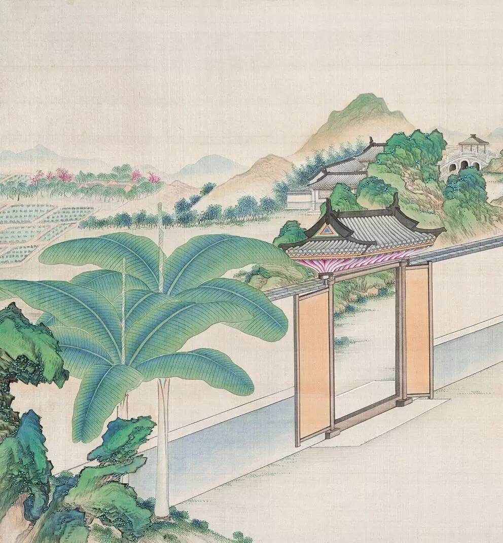 庭院深深，佳人依在