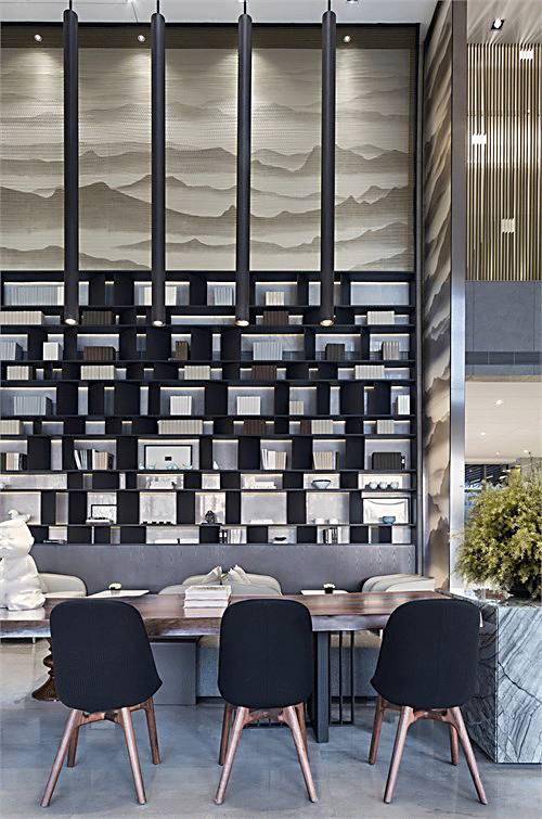 書房和茶室，新中式風(fēng)格的絕佳展現(xiàn)