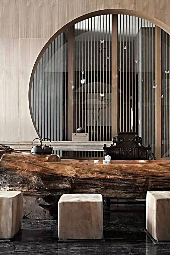 書房和茶室，新中式風(fēng)格的絕佳展現(xiàn)