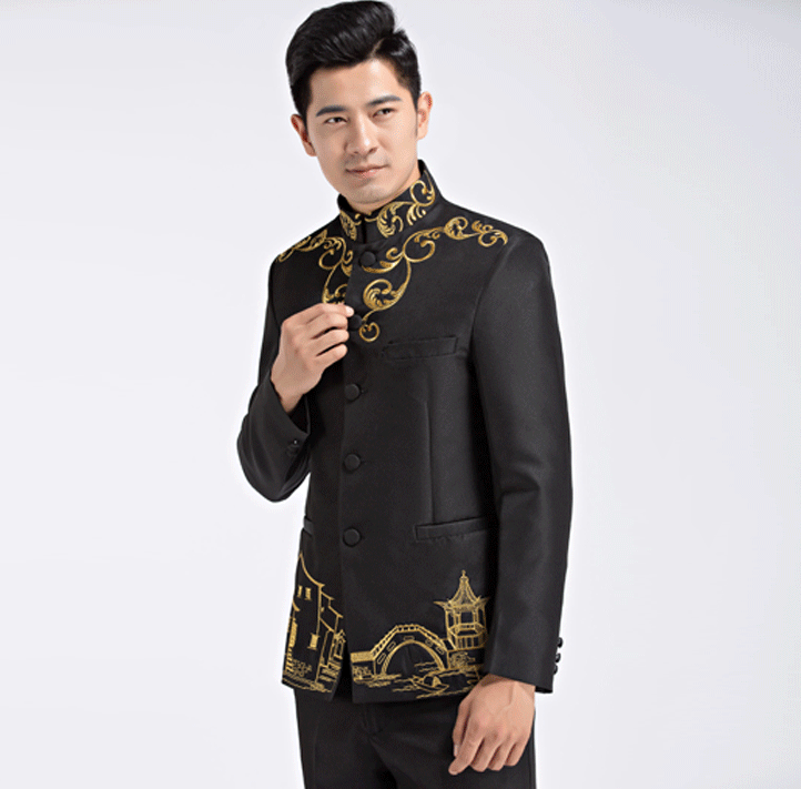 刺繡匠心啟航閱讀中山裝