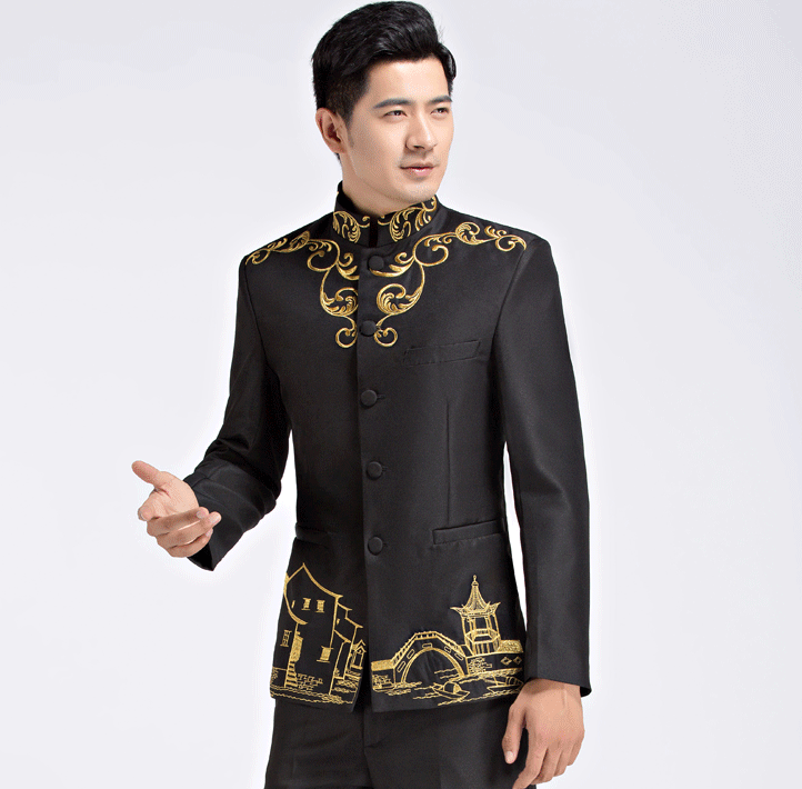 刺繡匠心啟航閱讀中山裝