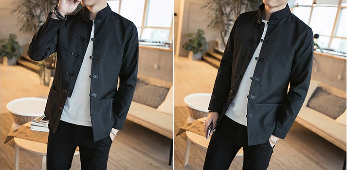 簡潔大氣的傳統(tǒng)匠心啟航閱讀唐裝