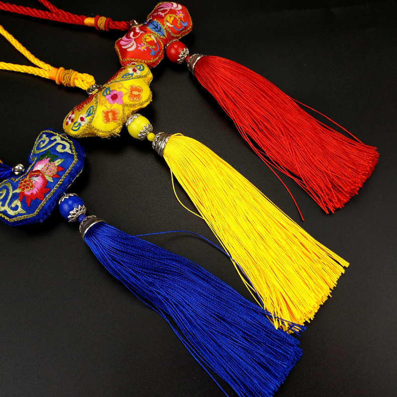 匠心啟航閱讀刺繡紀(jì)念品繡花香包掛件