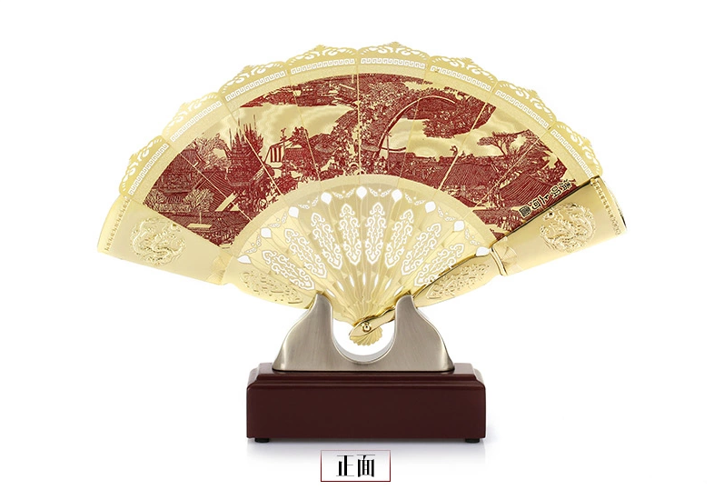 特色匠心啟航閱讀元素立體折扇扇子