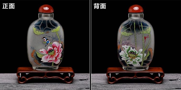 匠心啟航閱讀民間傳統(tǒng)手繪內(nèi)畫(huà)圖鼻煙壺