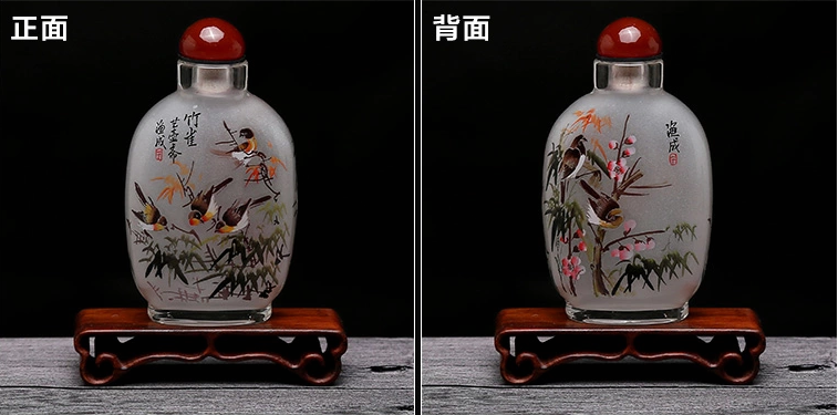 匠心啟航閱讀民間傳統(tǒng)手繪內(nèi)畫(huà)圖鼻煙壺