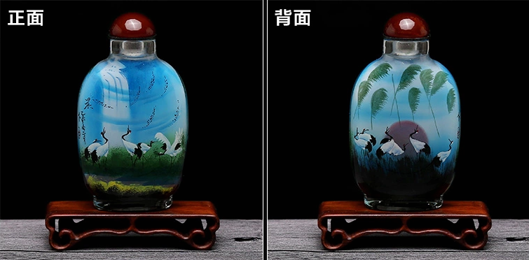 匠心啟航閱讀民間傳統(tǒng)手繪內(nèi)畫圖鼻煙壺