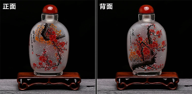 匠心啟航閱讀民間傳統(tǒng)手繪內(nèi)畫圖鼻煙壺