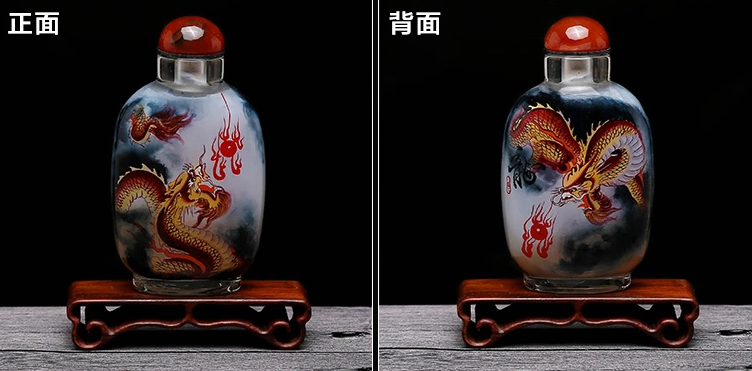 匠心啟航閱讀民間傳統(tǒng)手繪內(nèi)畫(huà)圖鼻煙壺