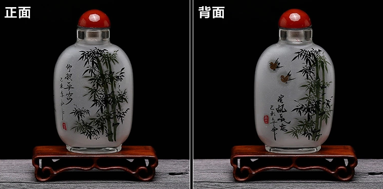 匠心啟航閱讀民間傳統(tǒng)手繪內(nèi)畫圖鼻煙壺