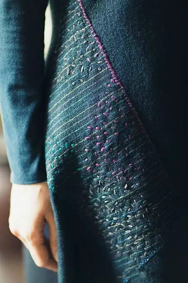 美的讓人無法呼吸，唯美刺繡圖案圖片