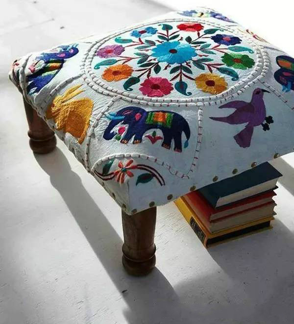 美的讓人無法呼吸，唯美刺繡圖案圖片